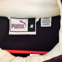 Vtg Puma Track Jacket Velour Men Size M 80&#39;s/90&#39;s Multi Color w/zip Hip Hop READ - £37.27 GBP