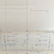 1984 Railroad Bangor Aroostook Blueprint Searsport N ME Jct Clearances N... - $37.96