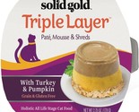 Solid Gold Triple Layer Holistic All Life Stage Cat Food Turkey/Pumpkin ... - £23.51 GBP