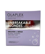 Olaplex Unbreakable Blondes Mini Kit Brighten &amp; Repair Blone,Lightened G... - $36.63 CAD