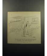 1957 Cartoon by Alain (Daniel Brustlein) - We started out in a modest sort  - £14.55 GBP