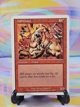 Magic the Gathering MTG Seventh Edition 2001 Card | Hill Giant 196/350 - $0.99