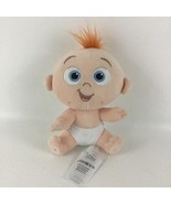 Disney Pixar The Incredibles Baby Jack Jack 6&quot; Plush Stuffed Baby with D... - $430.64 MXN