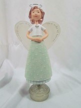 Vintage Hallmark Angel Friendship The Best Thing This Side of Heaven Mantle - $5.69