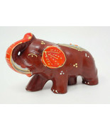 Figurine Elephant Good Luck Golden Japan Satsuma Vintage - £14.84 GBP