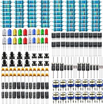 Electronic Component Assortment Kit，Total 1775Pcs Metal Film Resistors,V... - $33.11