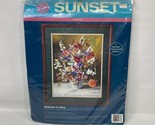 Sunset Stitchery Herend Floral Bouquet Crewel Kit 11077 1993 by Randall ... - $17.77
