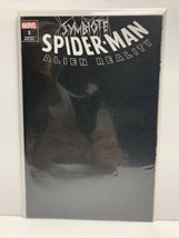 Symbiote Spider-Man 1 Alien Reality Black Blank Variant - 1999 Marvel Comics - £5.42 GBP