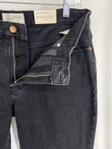 Universal Thread Vintage Size 6 Stretch Women&#39;s Bootcut Black Denim Jean... - £14.19 GBP