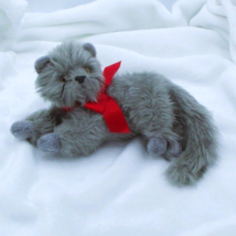 Ty Beanie Baby - BEANI the Grey Cat 8&quot; NEW MWMTs Plush Stuffed Animal Toy - $130.08 MXN
