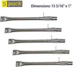 Stainless Steel Grill Burners 15 5/16&quot; Replacement kit for Brinkman 810-... - $42.53