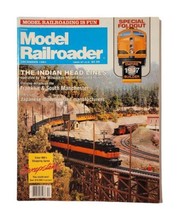 Model Railroader Dec 1991 Indian Gead Line Great Northern Empire Builder Foldout - £7.98 GBP