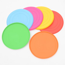  1pcs Funny Silicone Flying Saucer Dog Cat Toy Dog Game Flying Discs Resistant C - £6.70 GBP