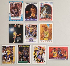 Earvin &quot;Magic&quot; Johnson 10(Ten) Card Lot Basketball from the 1980&#39;s &amp; 1990&#39;s - £12.14 GBP