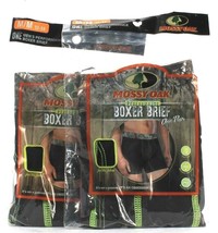 2 Pairs Mossy Oak Medium 32 To 34 Performance Boxer Briefs Polyester &amp; Spandex - £23.17 GBP