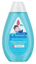 Johnson&#39;s Kids Clean and Fresh Shampoo and Wash 13.6 fl oz 1 Pack - £11.34 GBP