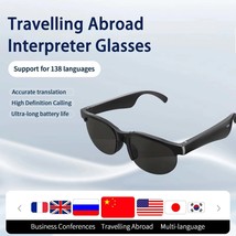 Smart Translation Glasses with Bluetooth Earphones for Outdoor Activities - $30.99+