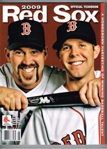 2009 Mlb Boston Red Sox Yearbook Baseball Ortiz Kevin Youkilis Dustin Pedroia - $24.75