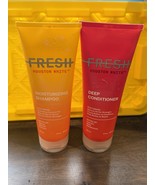 2Pk Fresh Houston White Deep Conditioner &amp; Moisturizing Shampoo Bundle 8... - $29.86 CAD