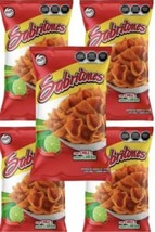 Sabritas Sabritones 60g Box with 5 bags papas snack authentic Mexican Chips - £14.97 GBP