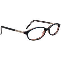 Gucci Eyeglasses GG 2468 S5G Navy Blue on Brown Oval Frame Italy 49[]16 130 - £80.18 GBP