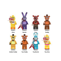 8Pcs Fit Lego Five Nights At Freddy&#39;s Minifigures Kids Gifts Toys - £17.25 GBP