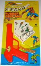 1978 Amazing Spider-Man Gordy Rubber Band Gun ~ John Romita Sr. Package Art - £157.77 GBP