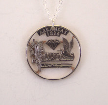 Arkansas - Cut-Out Coin Jewelry, Necklace/Pendant - £18.03 GBP