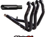 Voodoo Exhaust GSXR 1000 2017-2021 2022 2023 2024 Suzuki Full System Bla... - $787.95