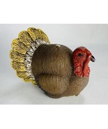 4.25&quot; John Derian Thanksgiving Target Turkey Shaped Sculpted Candle Fall... - $29.99