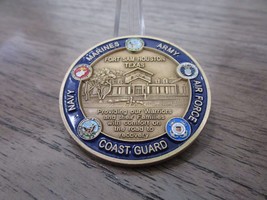 US Military Warrior &amp; Family Support Center Fort Sam Houston TX Challenge Coin - £11.67 GBP