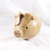 Vintage Ceramic Japan Mid Century Modern Piggy Bank Sculptural Pottery P... - £19.47 GBP