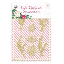 P13 Die-Cut Chipboard Embellishments 4&quot;X6&quot; 7/Pkg- 03 P13SAN46 - £16.28 GBP