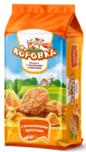 2 PACK OAT COOKIES w ORANGE  x 190GR KOROVKA Biscuits RF Коровка - $11.87