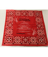 Vintage travel souvenir holiday inn Cody Wyoming bandana room chuckwagon... - €21,45 EUR