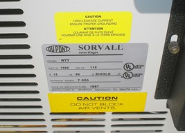 Sorvall RT-7 Bench Refrigerated RT7 Centrifuge - No Rotor - Working - £437.51 GBP