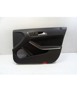 2015 Mercedes X156 GLA45 door panel, right front black/red w/suede - $210.39 CAD