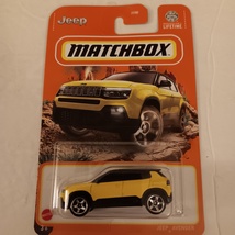 Matchbox 2023 #09 Yellow Jeep Avenger MBX Off Road Series On 2024 Style Card - £11.74 GBP