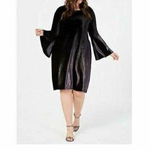 Alfani Womens Plus Evening Velvet Cocktail Dress, Size 18W - £32.55 GBP