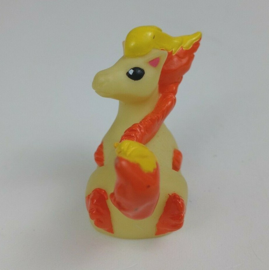 Vintage 1998 Bandai Nintendo Pokemon Ponyta 1.75" Finger Puppet Item image 4
