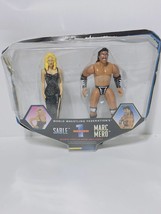 WWF Jakks Managers Series 1 Two-Pack Marc Mero &amp; Sable JAKKS Figures WWE 1997 - £15.80 GBP