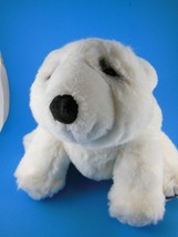 Lou Rankin Polar Bear 9&quot; Dakin Little Friends Plush Adorable Vintage - £11.86 GBP