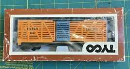 TYCO 312-H HO Scale 40&#39; Single Door Stock Car &quot;Laramie&quot; Original Box Vin... - $9.16