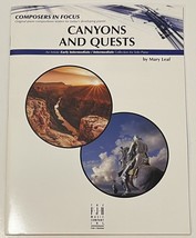 Composers in Focus Canyons &amp; Quests Piano Sheet Music FJH Mary Leaf FJH2327 - £5.51 GBP