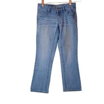 Old Navy Women 2 Rock Star Low Rise Crop Jeans Med Skinny Blue - £7.99 GBP