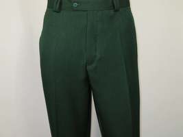 Men 2pc Walking Leisure Suit Short Sleeves By DREAMS 256-24 Hunter Green image 8