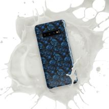 Blue and Black Rose Flowers Seamless Pattern Snap case for Samsung? - $22.00