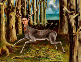 The Wounded Deer 8.5x11&quot; Photo Print Frida Kahlo Self-Portrait Surrealism Art - £6.47 GBP