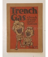 1918 antique WWI HUMOR book TRENCH GAS by BURT MILTON jokes soldiers VGC - £33.08 GBP