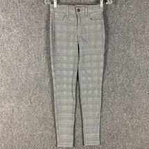 American Eagle Pants Women&#39;s Size 00 Regular High Rise Jegging Plaid Gray - $310.54 MXN